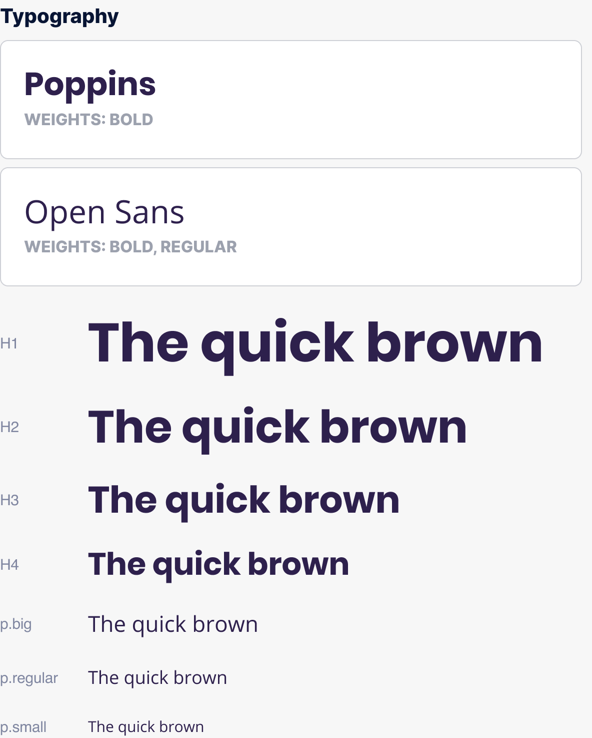 Typography accimpulse